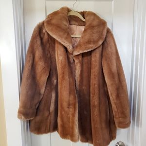 Vintage Faux Fur Coat